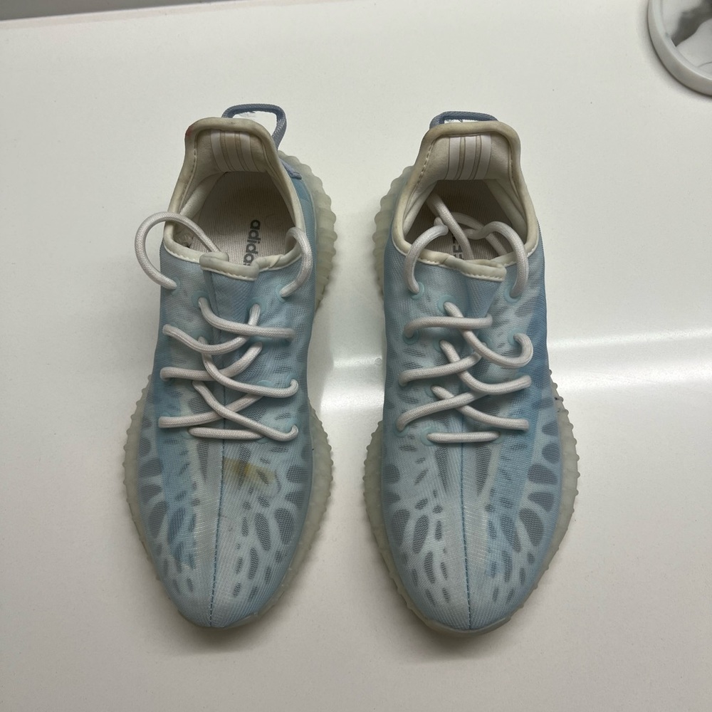 Yeezy Sneakers Light Blue White